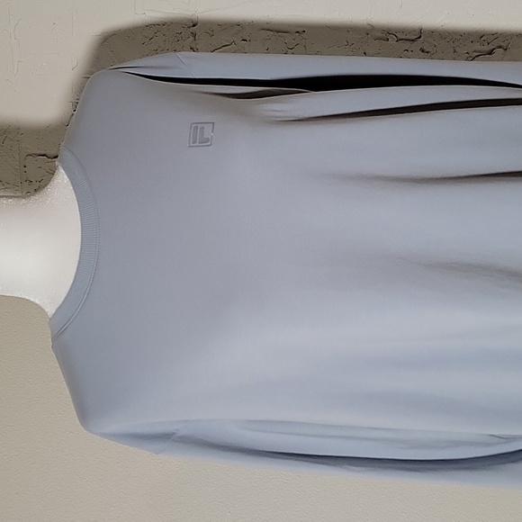 Fila Sweatshirt Top Pullover Long Sleeve Crew Neck Pockets Blue Fog Comfy XXL - Picture 6 of 15